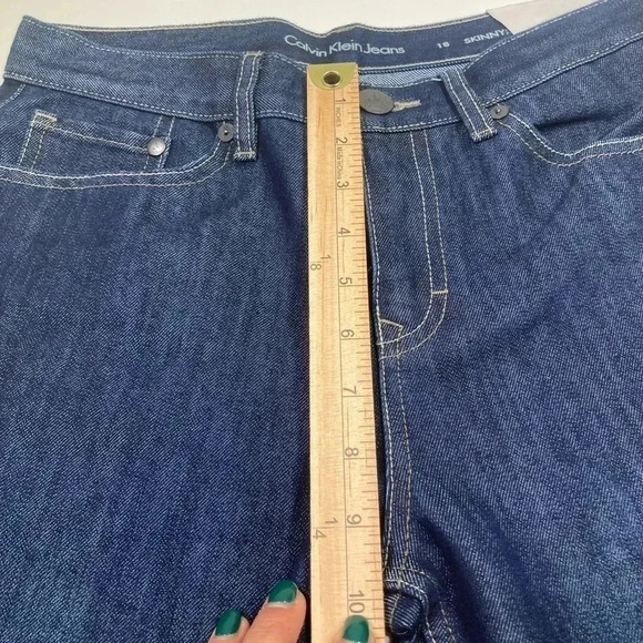 Calvin Klein Jeans Strait Leg Skinny Fit Pants NWT Women Size 18 MSRP $50 - Picture 13 of 13